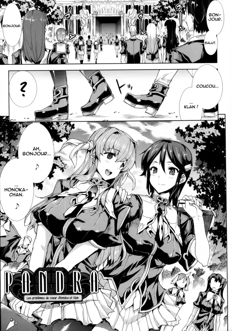Les problèmes de coeur d’Honoka et Klan